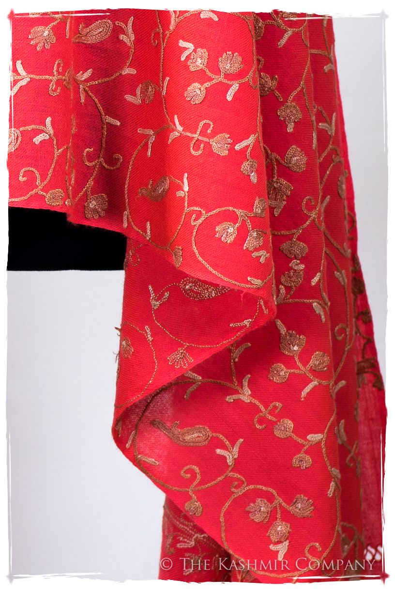 Française Germaine Secret Garden Shawl