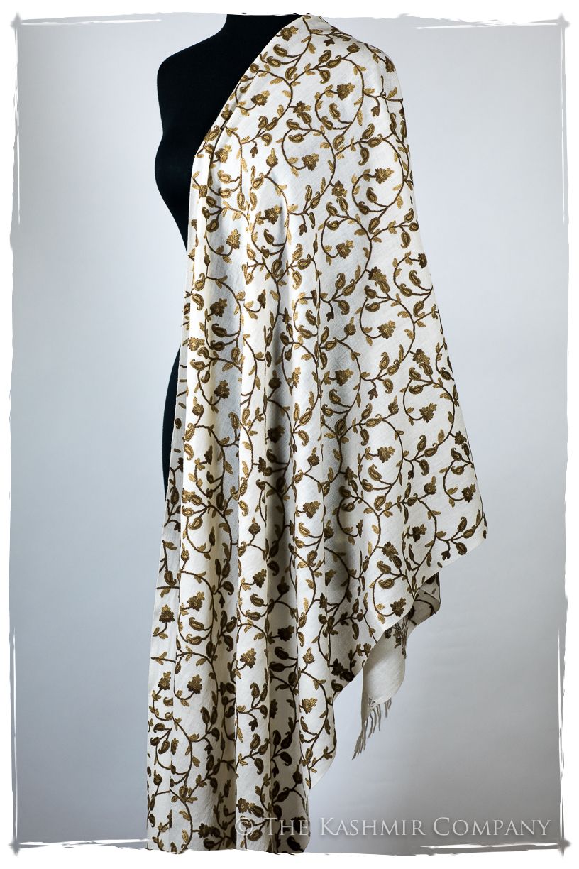 Française Édelie Secret Garden Shawl