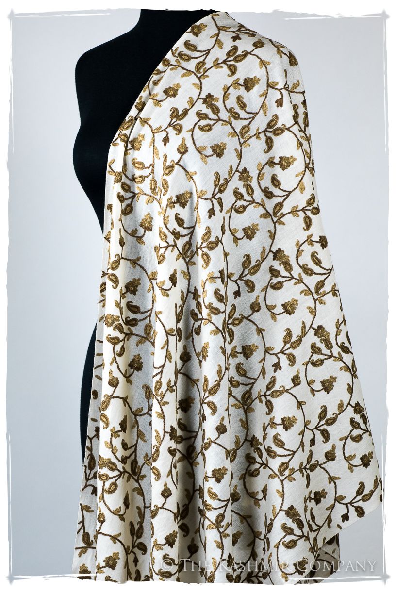 Française Édelie Secret Garden Shawl