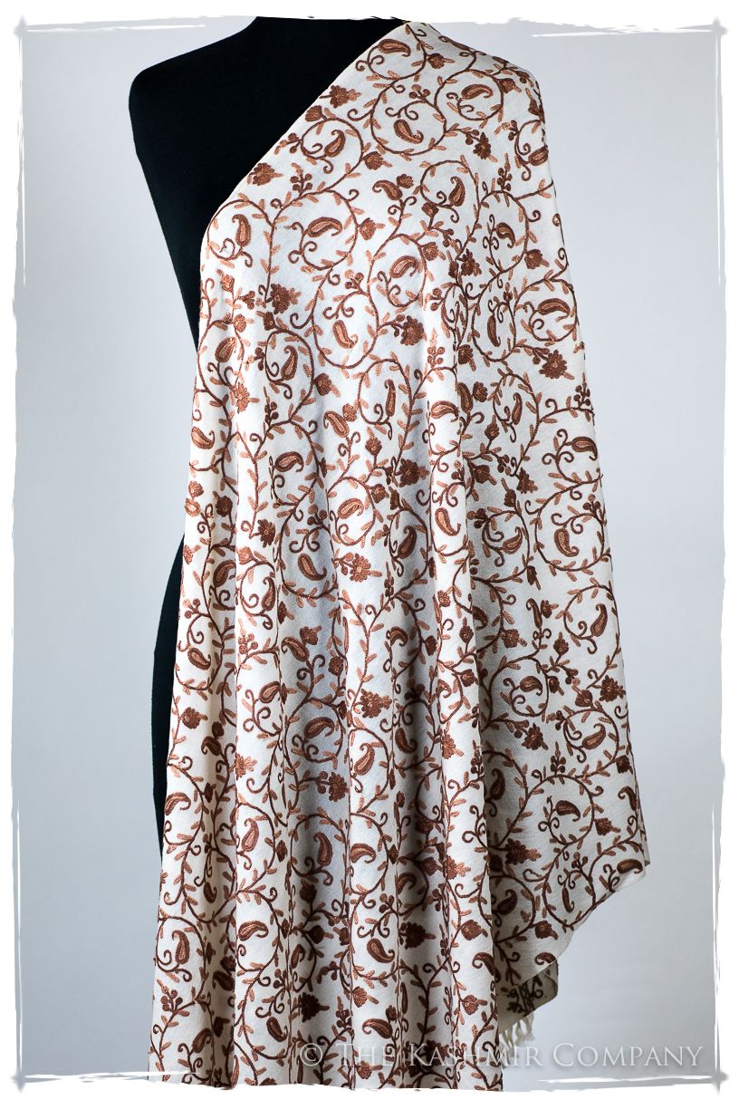 Française Étiennette Secret Garden Shawl