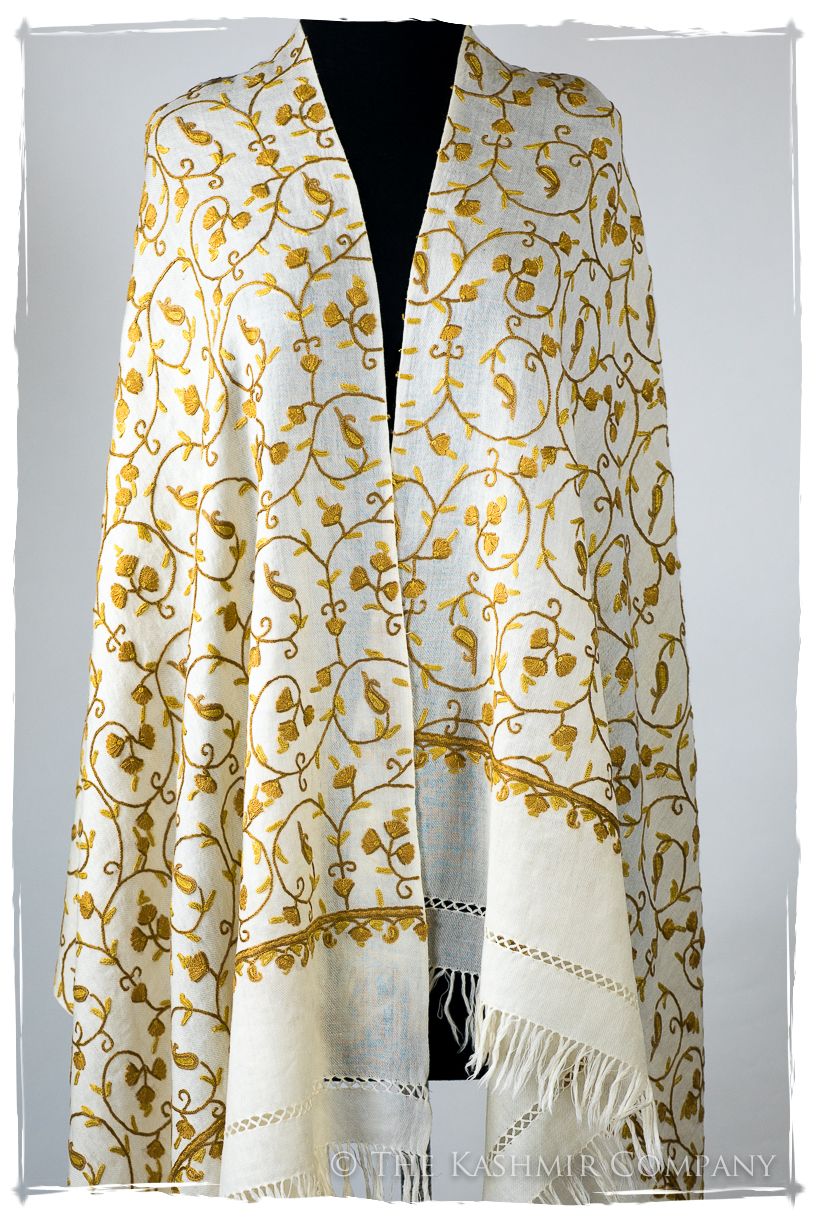 Française Pierrette Secret Garden Shawl