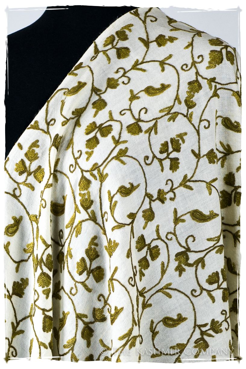 Française Henriette Secret Garden Shawl