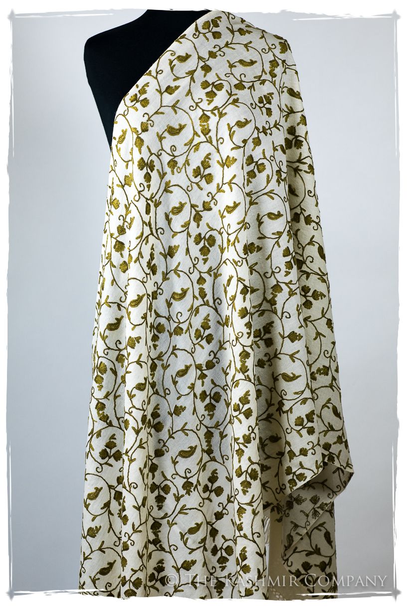 Française Henriette Secret Garden Shawl