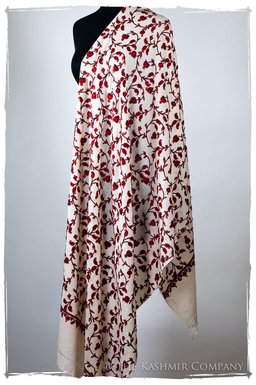 Française Marguerite Secret Garden Shawl