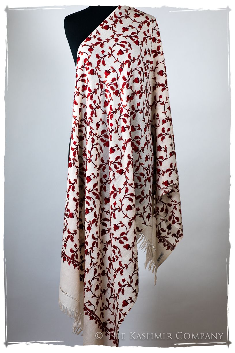 Française Marguerite Secret Garden Shawl