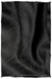 Jacquard Paisley Onyx Cashmere Scarf
