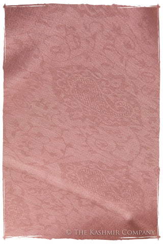 Jacquard Paisley Primrose Cashmere Scarf