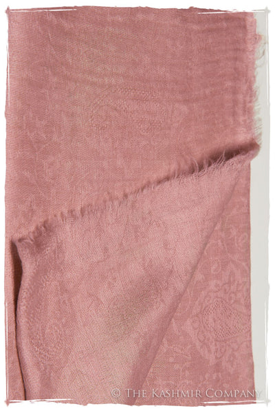 Jacquard Paisley Primrose Cashmere Scarf