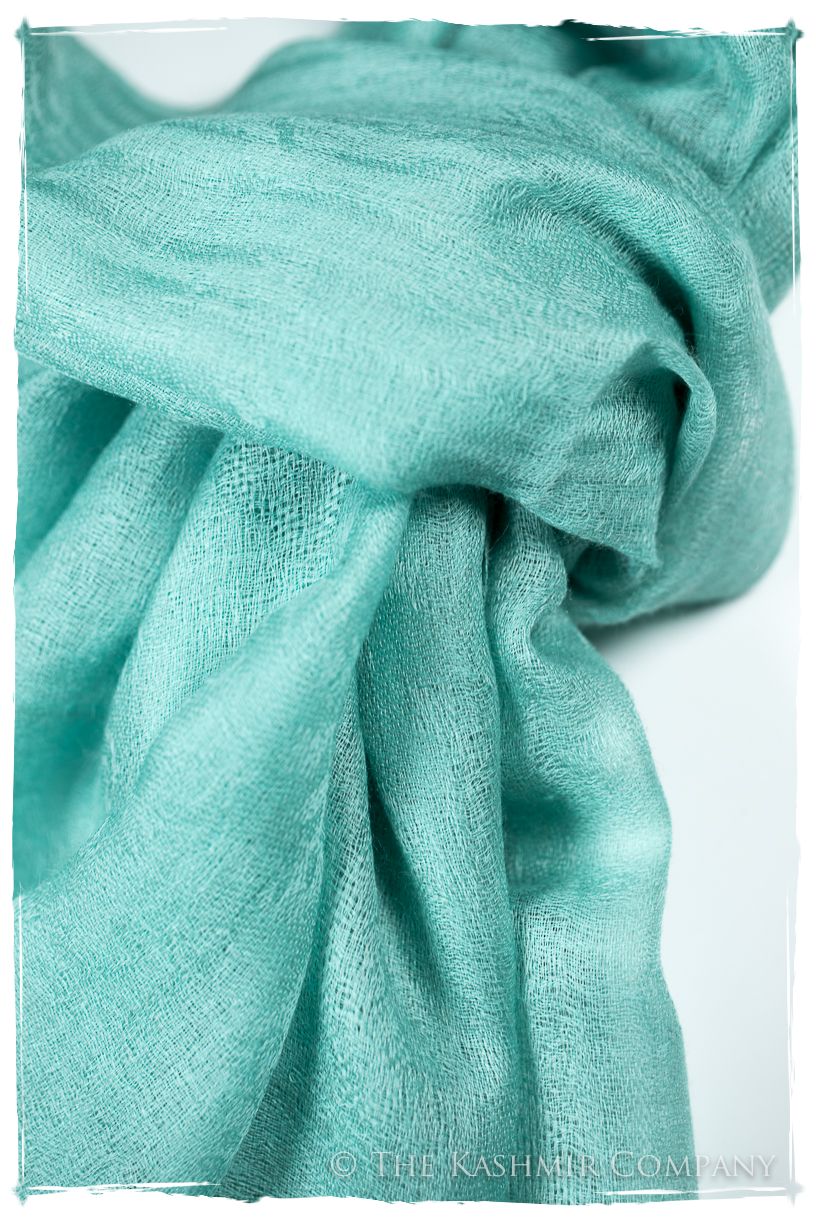 Jacquard Paisley Aquarius Cashmere Scarf