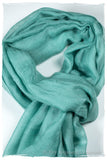 Jacquard Paisley Aquarius Cashmere Scarf