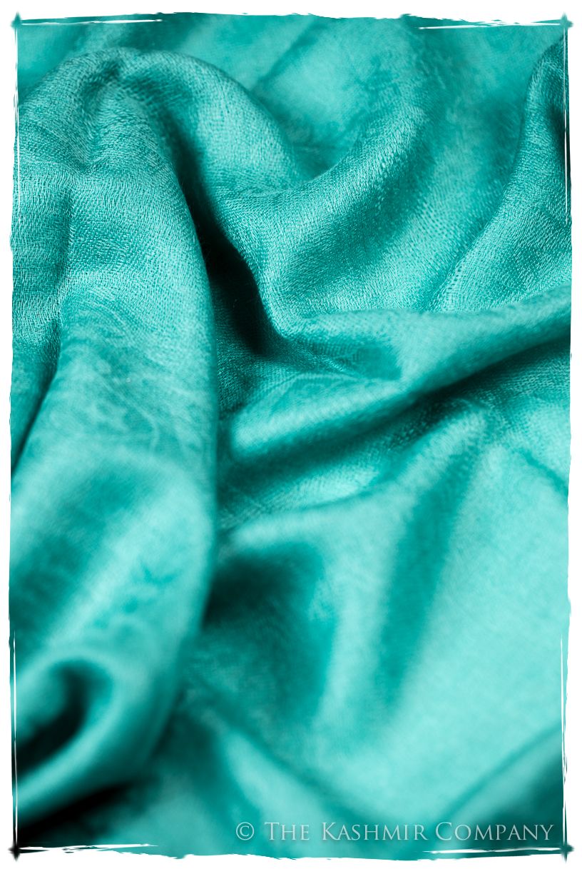 Jacquard Paisley Aruba Cashmere Scarf
