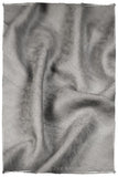 Jacquard Paisley Chateau Gray Cashmere Scarf