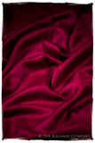 Jacquard Paisley Garnet Cashmere Scarf