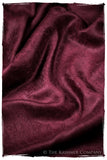 Jacquard Paisley Beaujolais Cashmere Scarf