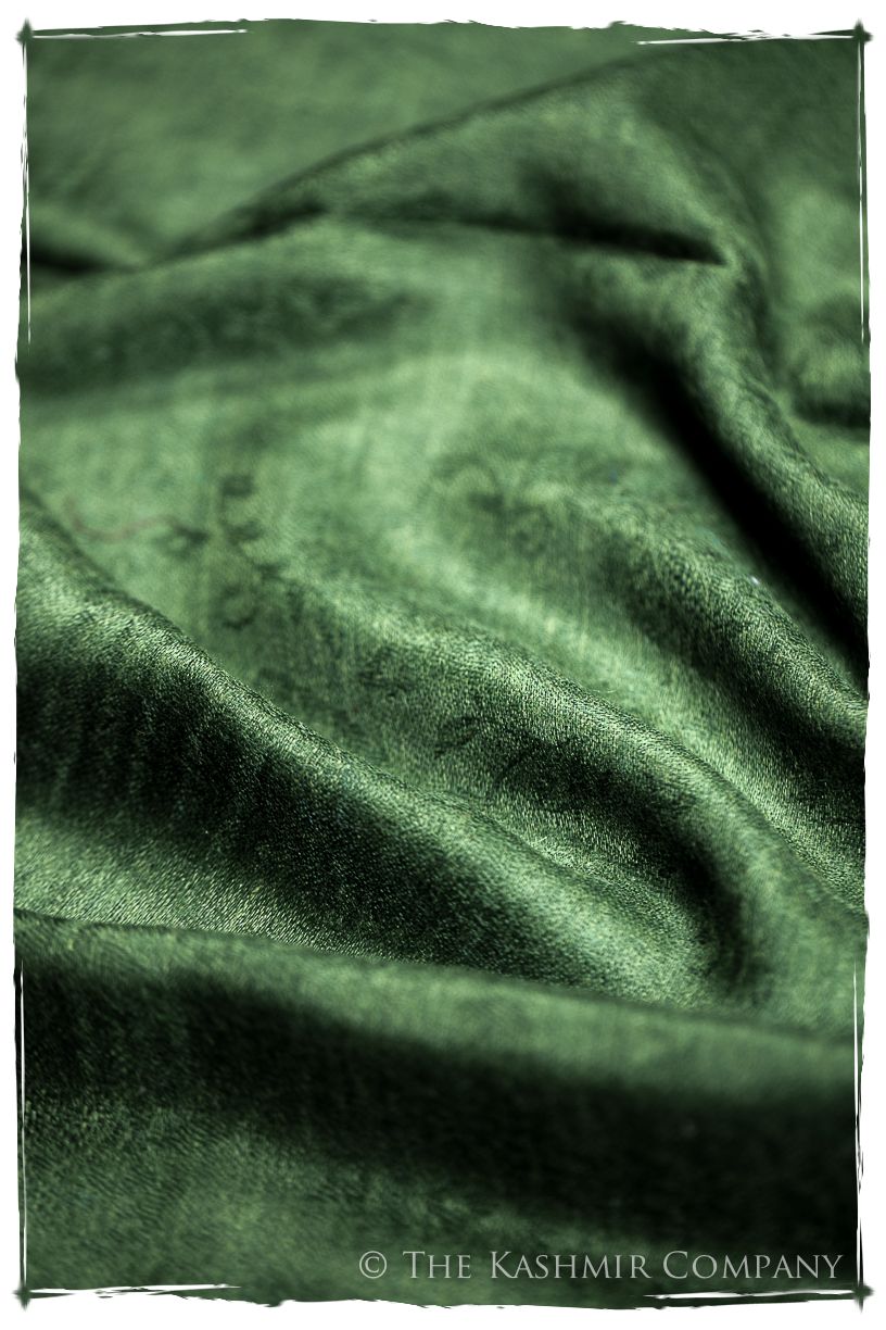Jacquard Paisley Aspen Cashmere Scarf