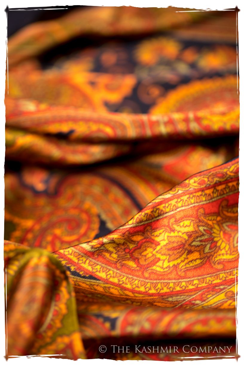 Joséphine de Beauharnais Cashmere Square Silk Scarf