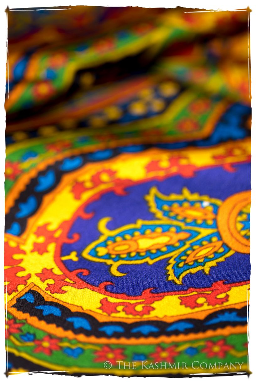 Ermentrude of Orléans Cashmere Square Silk Scarf