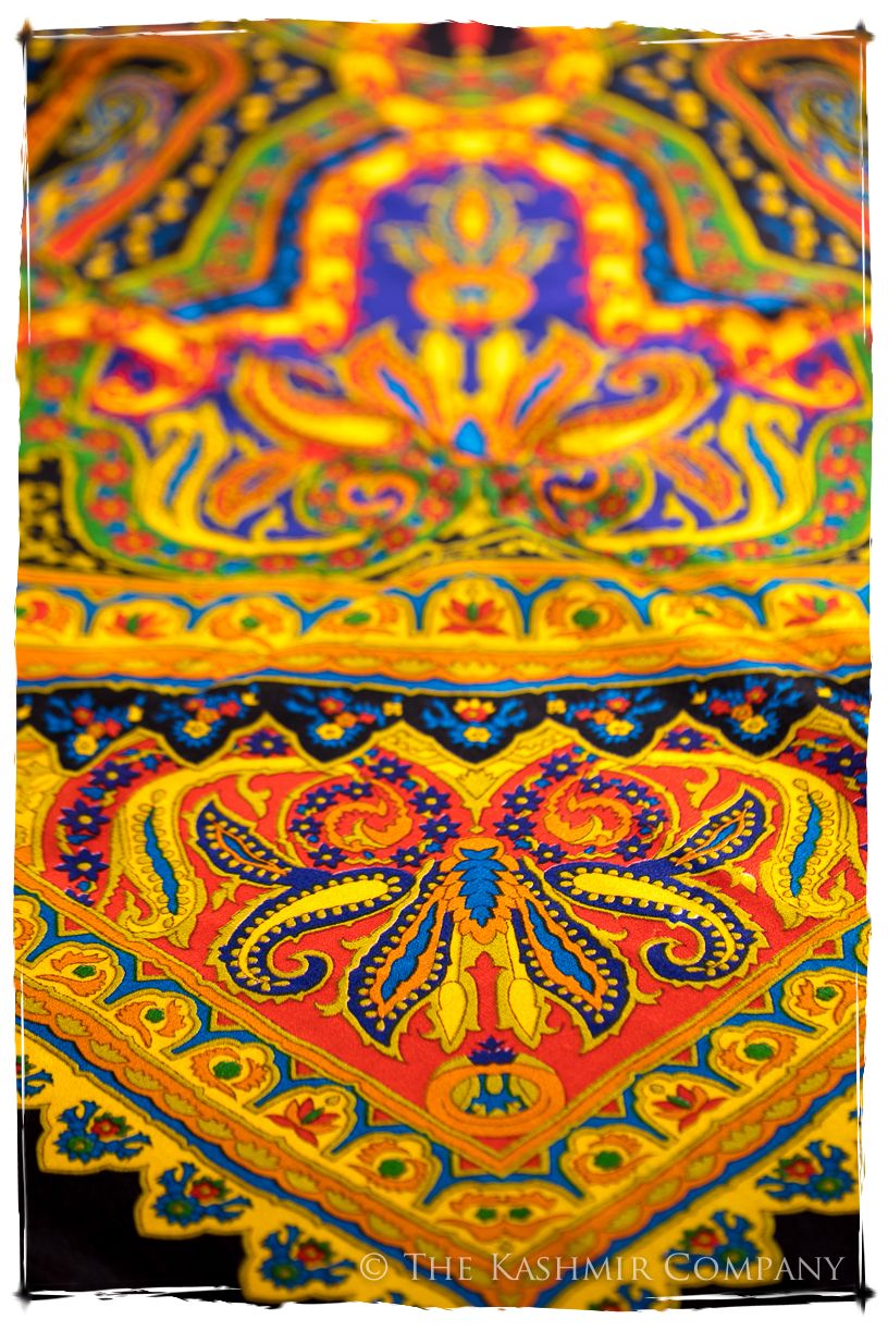 Ermentrude of Orléans Cashmere Square Silk Scarf