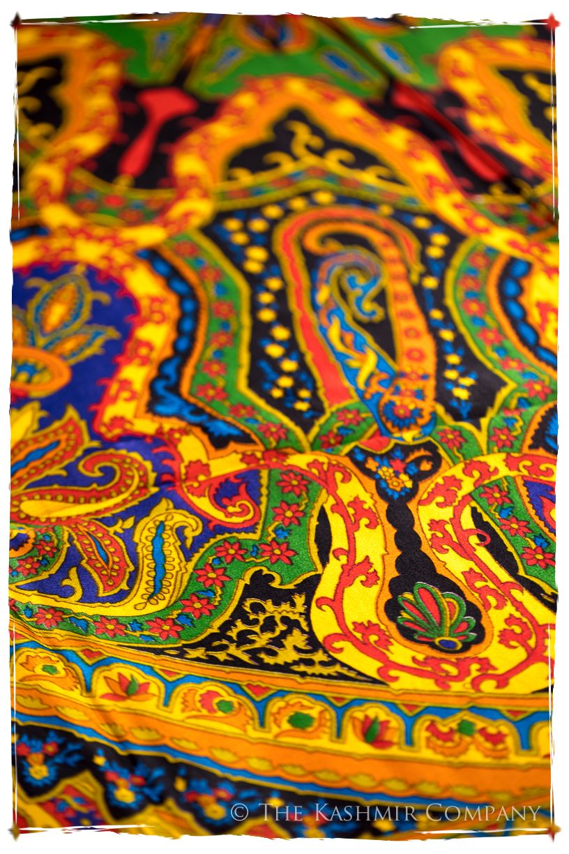Ermentrude of Orléans Cashmere Square Silk Scarf
