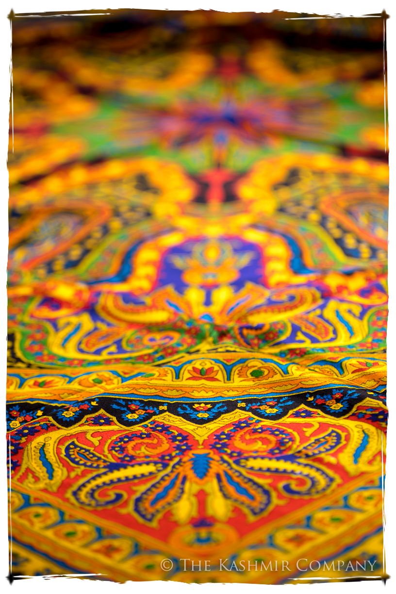 Ermentrude of Orléans Cashmere Square Silk Scarf