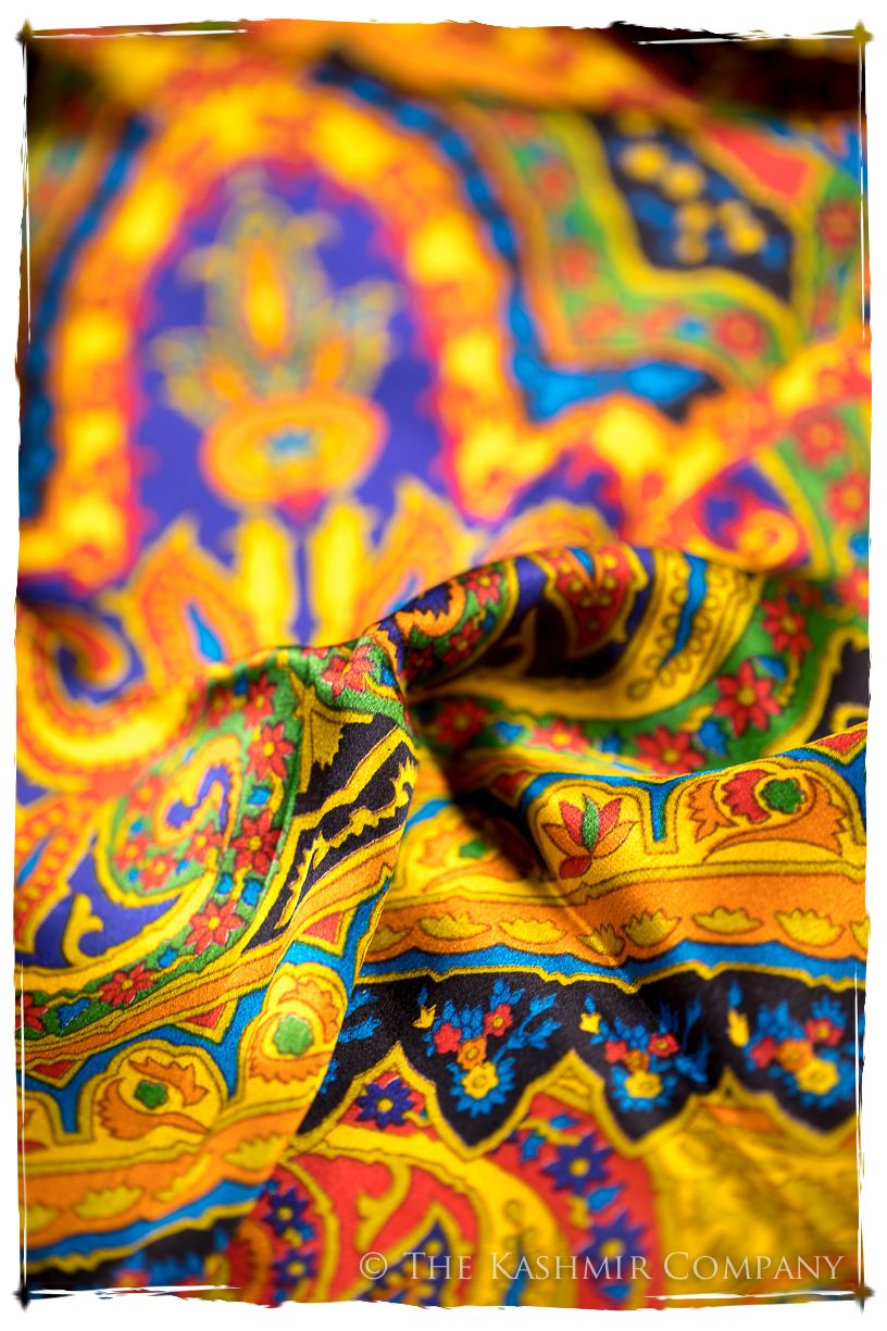 Ermentrude of Orléans Cashmere Square Silk Scarf
