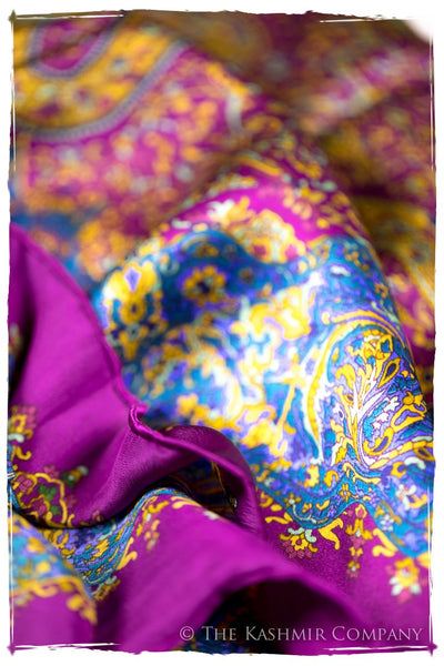 Gerbérga of Saxony Cashmere Square Silk Scarf