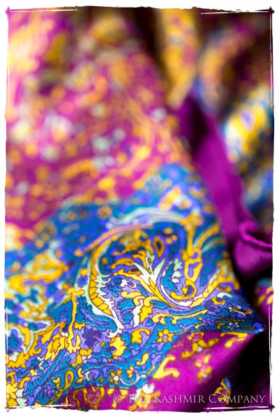 Gerbérga of Saxony Cashmere Square Silk Scarf