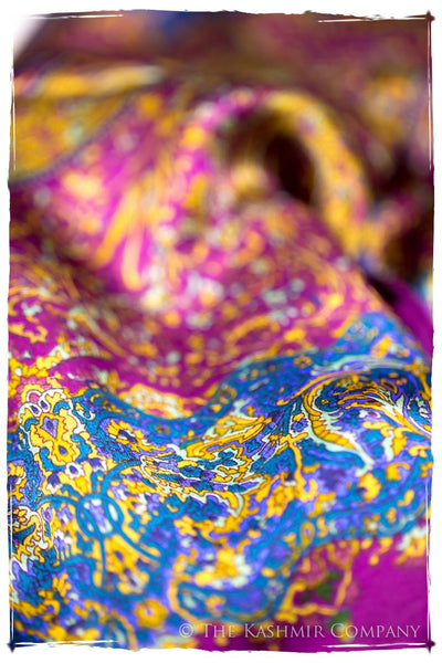 Gerbérga of Saxony Cashmere Square Silk Scarf