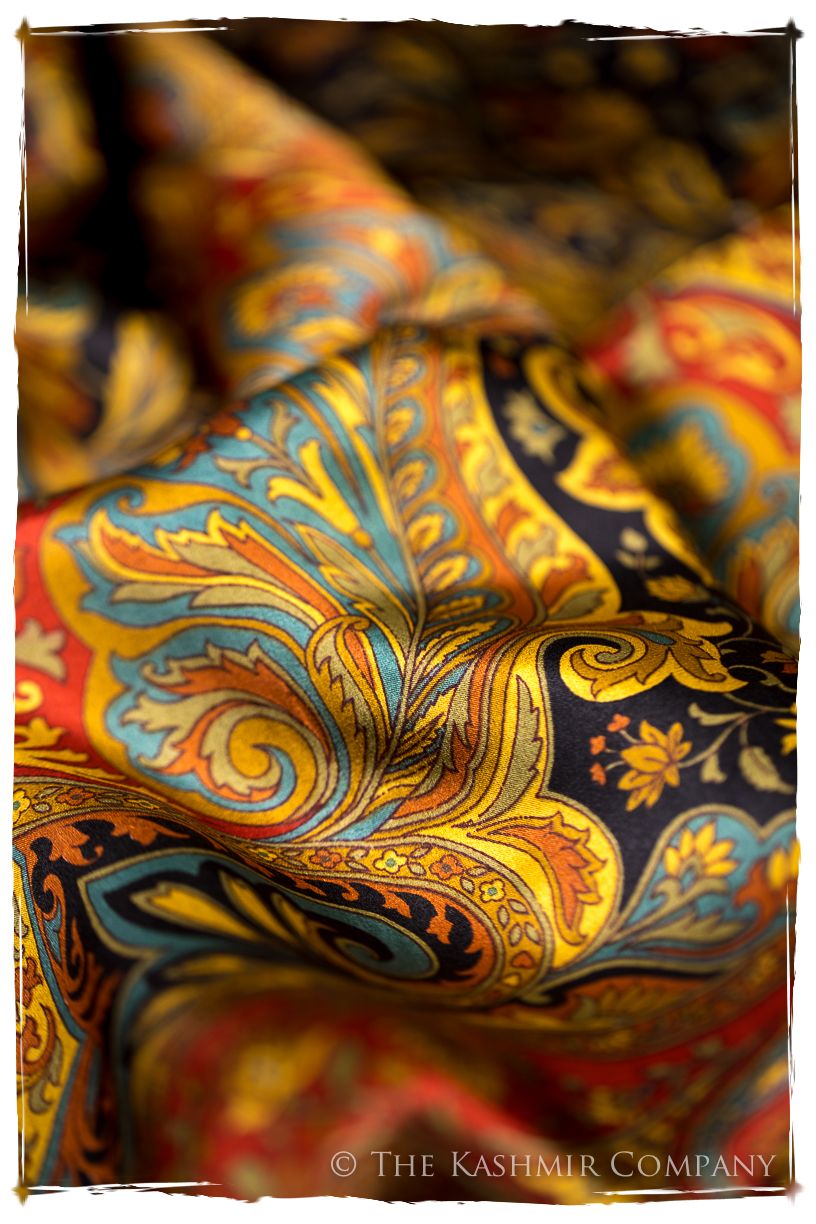 Isabélla of Aragon Cashmere Square Silk Scarf