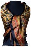 Isabélla of Aragon Cashmere Square Silk Scarf