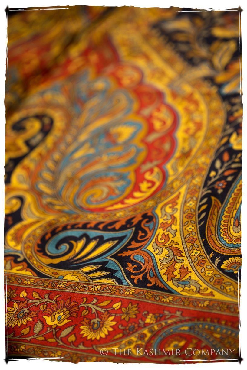 Isabélla of Aragon Cashmere Square Silk Scarf