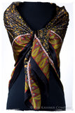 Isabélla of Hainault Cashmere Square Silk Scarf