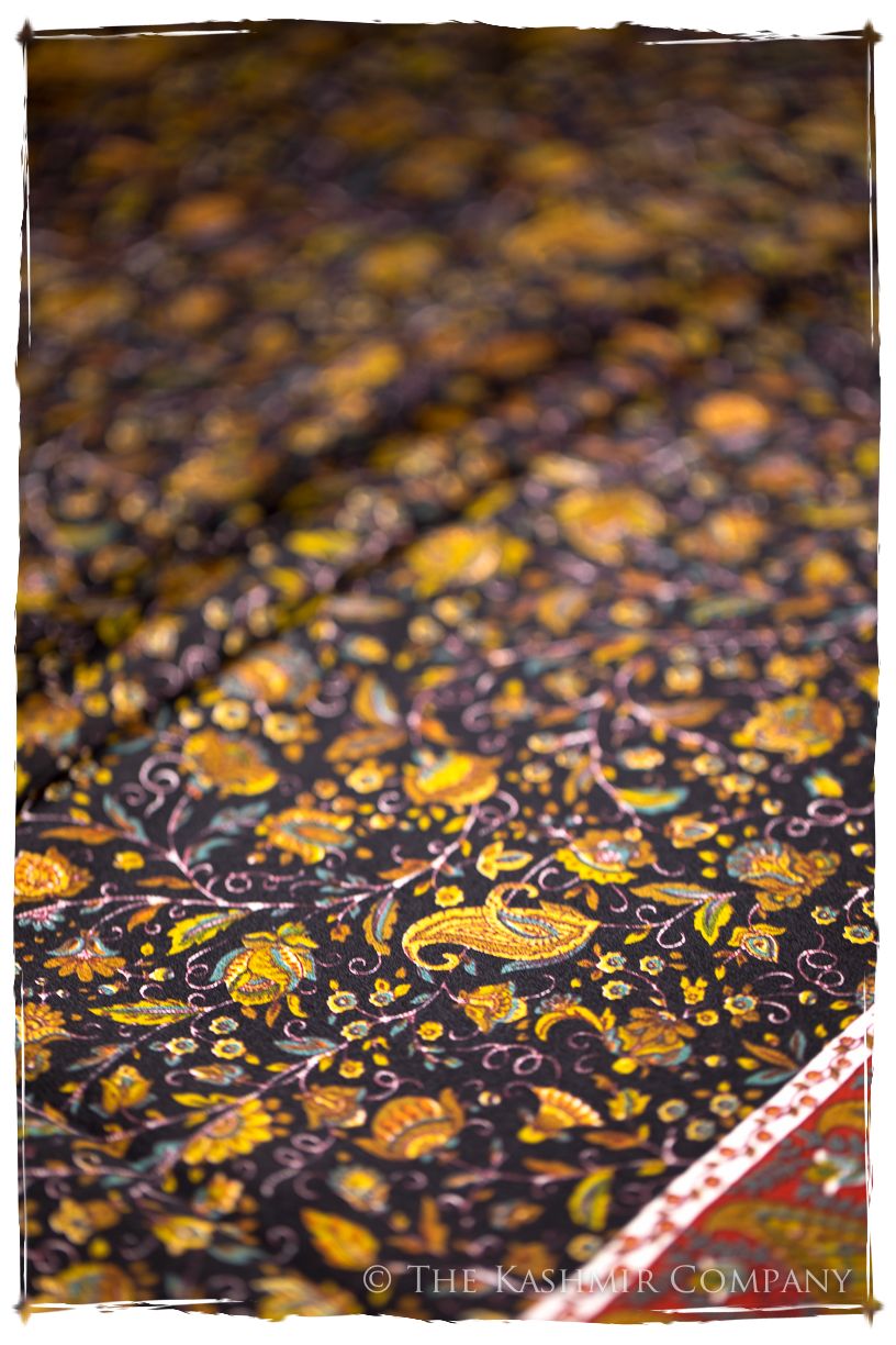 Isabélla of Hainault Cashmere Square Silk Scarf