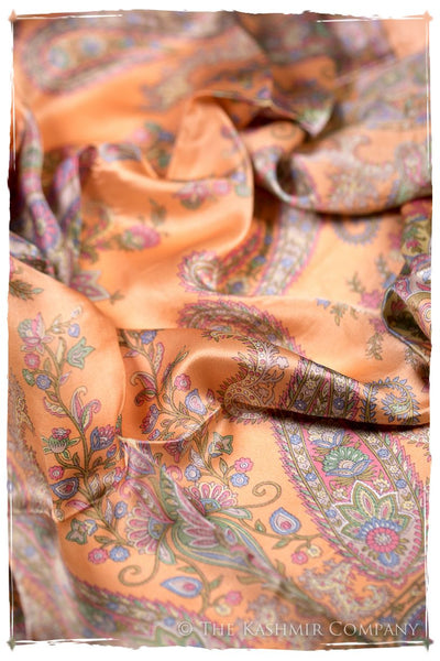 Jeanne d'Évreux Cashmere Square Silk Scarf