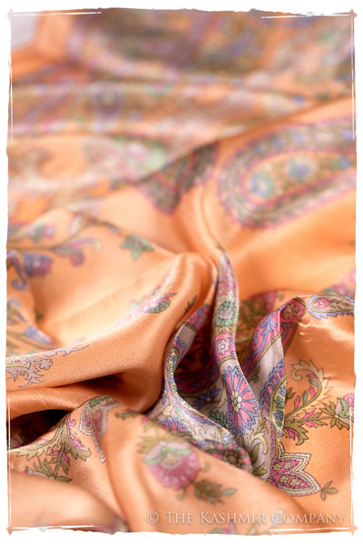 Jeanne d'Évreux Cashmere Square Silk Scarf