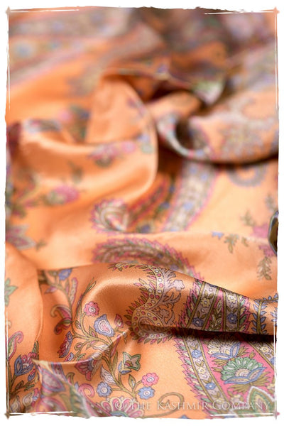 Jeanne d'Évreux Cashmere Square Silk Scarf