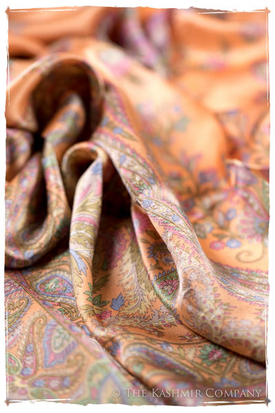 Jeanne d'Évreux Cashmere Square Silk Scarf