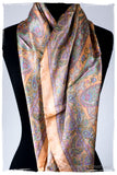 Jeanne d'Évreux Cashmere Square Silk Scarf