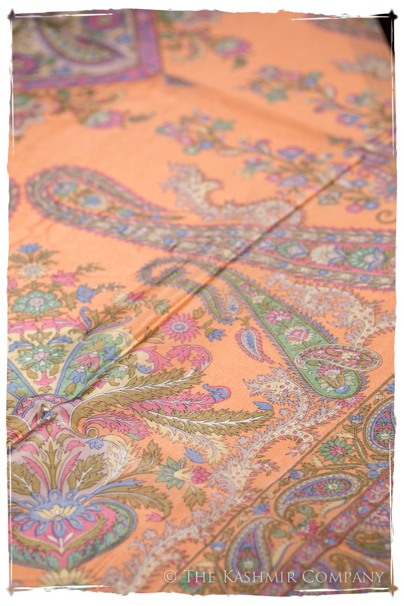 Jeanne d'Évreux Cashmere Square Silk Scarf