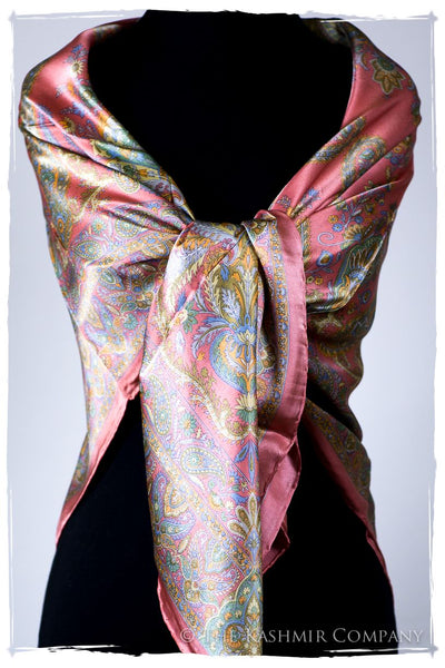 Agnes of Merania Cashmere Square Silk Scarf