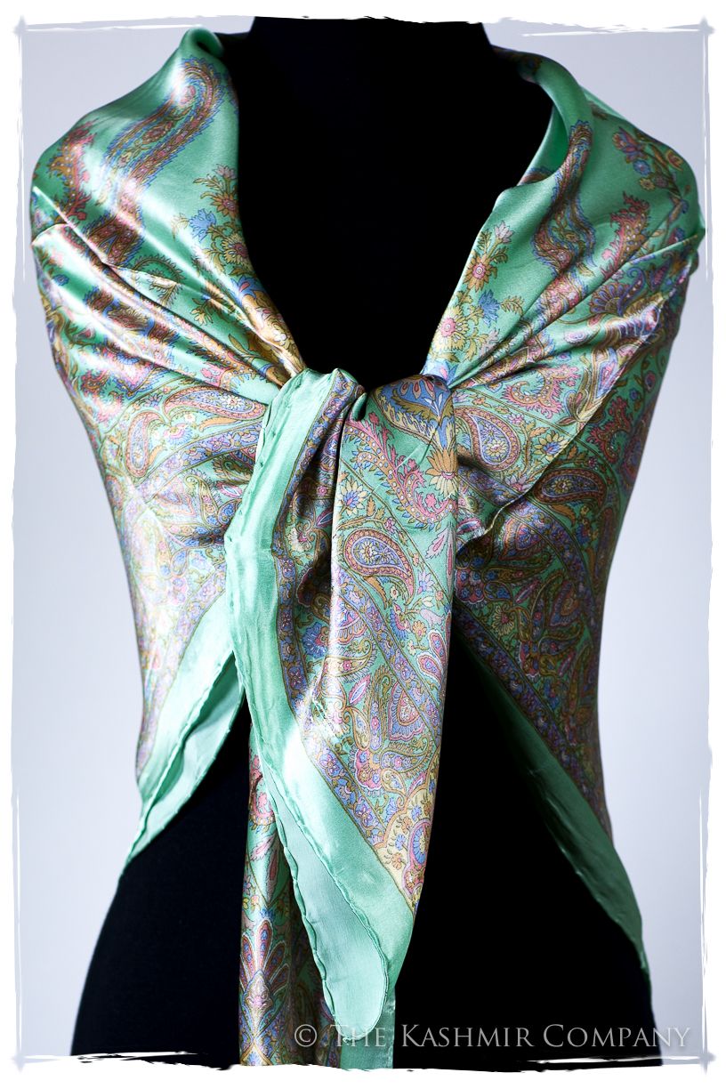 Charlotte of Savoy Cashmere Square Silk Scarf