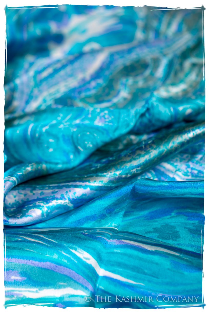 Constance of Arles Cashmere Square Silk Scarf