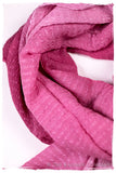 Orchid Crush Organic Silk Scarf