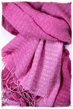 Orchid Crush Organic Silk Scarf
