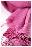 Orchid Crush Organic Silk Scarf