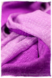 Iris Orchid Crush Organic Silk Scarf