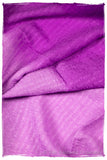 Iris Orchid Crush Organic Silk Scarf