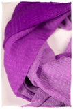 Iris Orchid Crush Organic Silk Scarf