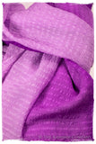 Iris Orchid Crush Organic Silk Scarf