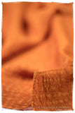 Persimmon Crush Organic Silk Scarf